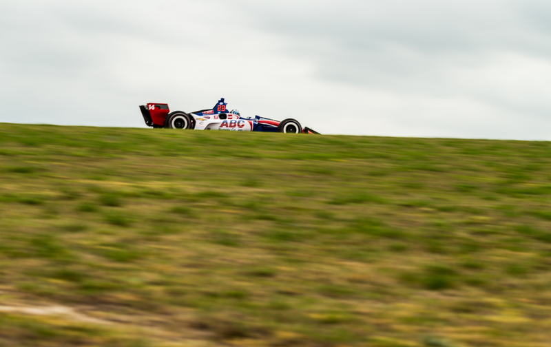 Illustration for article titled Here's All the Action From IndyCar Practice At COTA